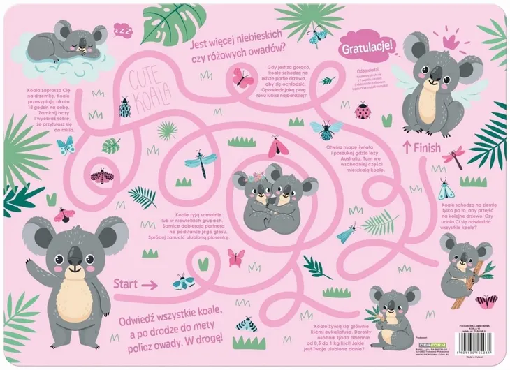 podklad-laminowany-koala-10-derform-kolor-wielokolorowy