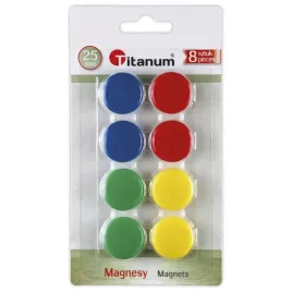 zestaw-magnesow-okraglych-4-kolory-25mm-8-sztuk-titanum