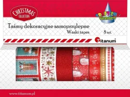 tasmy-dekoracyjne-boze-narodzenie-8szt-titanum