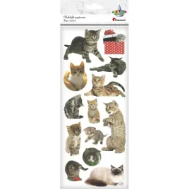 naklejki-papierowe-koty-z-brokatem-13-szt-titanum
