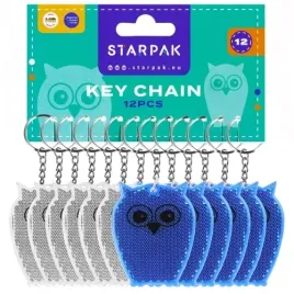 zestaw-brelok-odblaskowy-7cm-sowa-starpak-12-sztuk