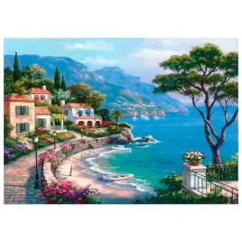 mozaika-diamentowa-haft-30x40-zatoka-nad-morzem-srodziemnym-flamingo-line