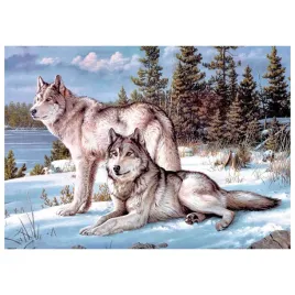 mozaika-diamentowa-haft-30x40-wilki-zima-flamingo-line