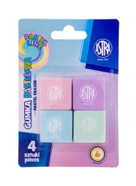 gumka-kwadratowa-pastelowa-pastel-line-4-szt-blister-astra