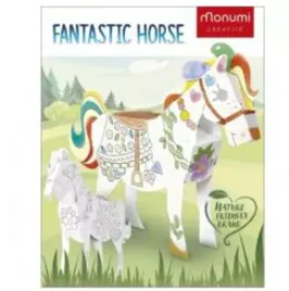 kolorowanka-cubehead-3d-fantastic-horse-monumi