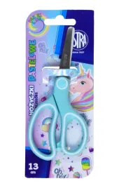 nozyczki-ergonomiczne-13cm-blister-jednorozec-pastel-line-astra