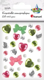 krysztalki-samoprzylepne-serca-lezki-kokardki-zielono-rozowe-titanum