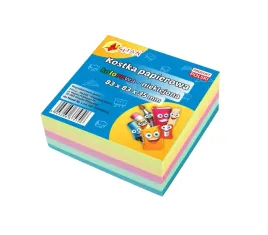 kostka-papierowa-kolorowa-nieklejona-83x83x35mm