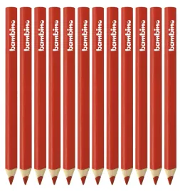 kredki-grube-trojkatne-12-szt-bambino-czerwone