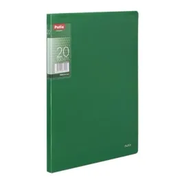 teczka-a4-z-20-koszulkami-clear-book-zielony