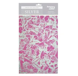 papier-ozdobny-deco-20x29cm-10-ark-silver-motyle