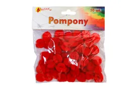 pompony-kolorowe-czerwone-50-szt-shan-sp13