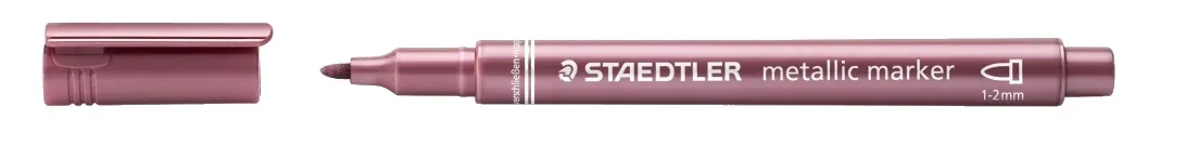 marker-metalic-staedtler-czerwony