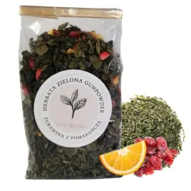 herbata-zielona-gunpowder-zurawina-z-pomarancza-100g