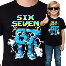 koszulka-dziecieca-67-six-seven-t-shirt-prezent-urodziny-niebieska-sila-152