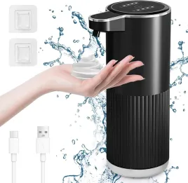 dozownik-automatyczny-mydla-w-piance-400-ml-czarny-bezdotykowy-usb