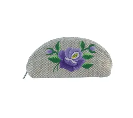 mala-lniana-kosmetyczka-folk-haft-lowicki-fioletowa-roza