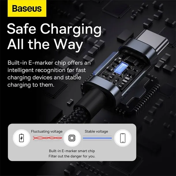 kabel-baseus-usb-typ-c-usb-typ-c-1-m-100w-czarny-oplot-zgodnosc-ze-standardem-quick-charge-1-0-quick-charge-2-0-quick-charge-3-0-quick-charge-4-0