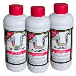 3x-plyn-rurex-pro-1l-do-udrazniania-rur-kanalizacji-srodek-udrazniacz