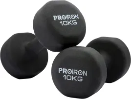 hantle-powlekane-gumowe-proiron-2x-10-kg-czarne