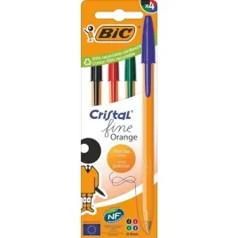 dlugopis-orange-fine-cristal-4szt-mix-bic