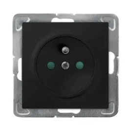 ospel-impresja-gp-1yzp-m-33-gniazdo-pojedyncze-z-uziemieniem-z-przeslonami