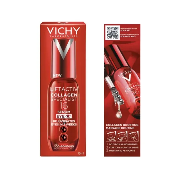 Vichy Liftactive Collagen Specialist16 Serum pod oczy technologi Co-Bonding