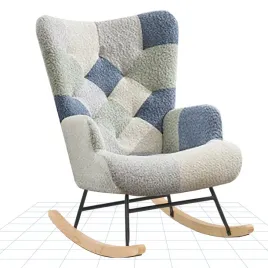 fotel-bujany-flexispot-boucle-niebieski-bezowy-wysokie-oparcie-120-kg