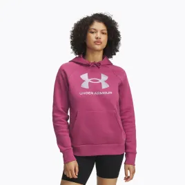 bluza-damska-z-kapturem-under-armour-fuksja-rival-feelce-shimmer-hoody-xl