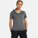 koszulka-damska-sportowa-under-armour-tech-ssv-solid-md-material-dominujacy-poliester