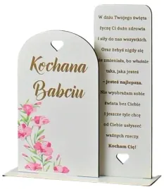 dla-babci-stojak-tabliczka-z-zyczeniami-nadruk-upominek-zawieszka-gratis