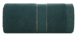 recznik-frotte-z-lsniaca-bordiura-bari-30x50-butelkowa-zielen