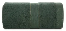 recznik-frotte-lsniaca-bordiura-bari-70x140-ciemnozielony
