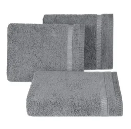 puszysty-recznik-frotte-z-bordiura-riki-50x90-stalowy
