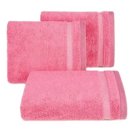 puszysty-recznik-frotte-z-bordiura-riki-30x50-koralowy
