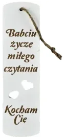 dzien-babci-biala-zakladka-do-ksiazki-dla-ukochanej-babci-zawieszka-gratis