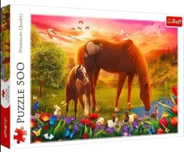 puzzle-500-konie-na-lace-trefl