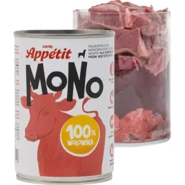 comfy-appetit-monobialkowa-karma-mokra-dla-psa-wolowina-zestaw-6x400g