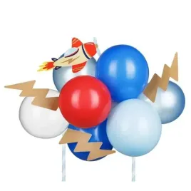 toppery-na-tort-z-balonow-samolot-29-cm-1-sztuka-kbt1