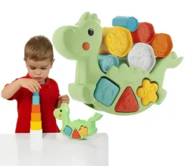 sorter-ukladanka-dino-chicco-2-w-1-eco