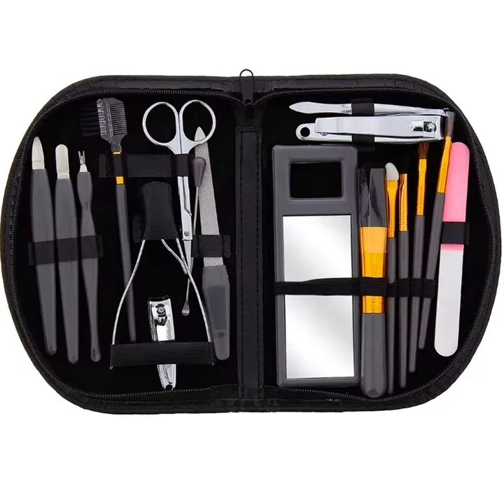 zestaw-do-manicure-czarny-18-elementow