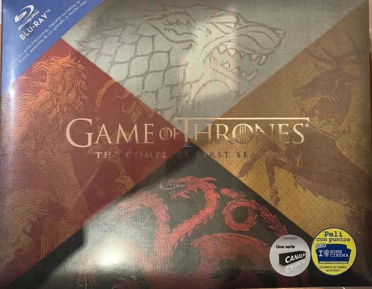 Gra o Tron sezon 1 płyta Blu-ray JAJO SMOKA