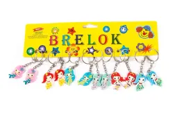 syrenka-gumowy-brelok-do-kluczy-zestaw-12szt