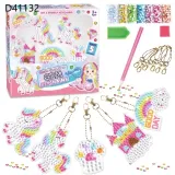 haft-diamentowy-mozaika-3d-diy-breloki-jednorozec-stan-nowy