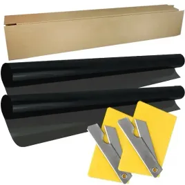 2x-zestaw-folia-do-przyciemniania-szyb-50x300-ultra-black-super-ciemna-99percent