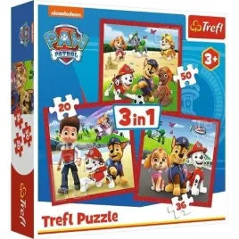puzzle-3w1-wesole-pieski-psi-patrol-trefl