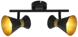lampa-listwa-breda-2-plomienna-czarno-zlota