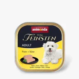 karma-dla-psa-animonda-vom-feinsten-adult-150g-indyk-ser