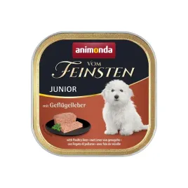 karma-dla-psa-animonda-vom-feinsten-junior-150g-watrobka-drobiowa