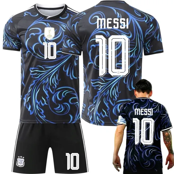 KOMPLET PIŁKARSKI KOSZULKA LEO MESSI MISTRZOSTWA ŚWIATA 2026 ARGENTYNA